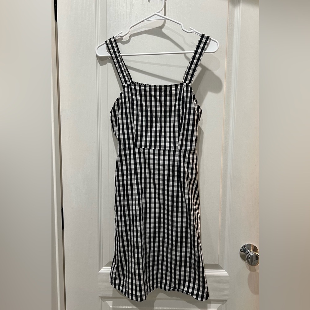 Black and White checkered dress